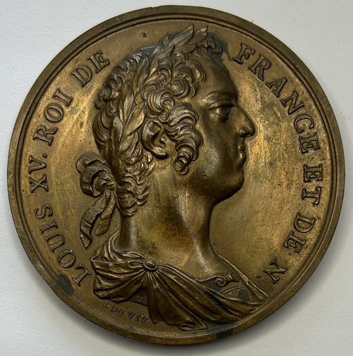 France médaille louis xv - france,