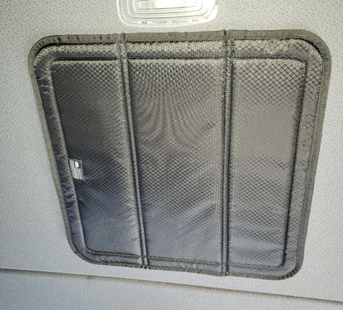 Insulated roof vent fan cover - insulated,