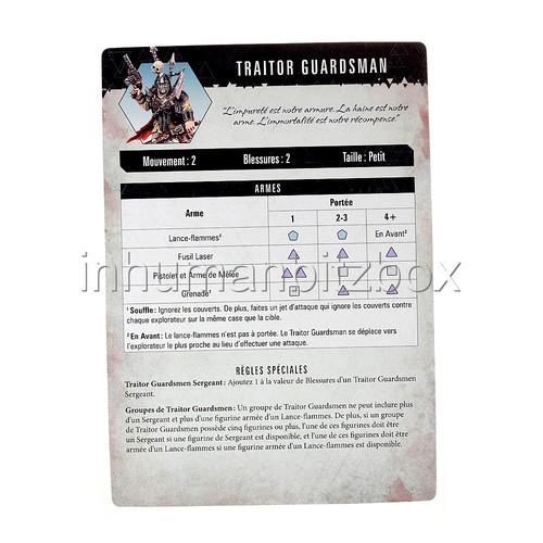 Bf063 carte personnage traitor - bf063,