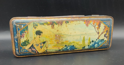 Ancienne boite biscuit - ancienne, en