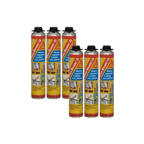 Lot mousses expansive - lot, 6