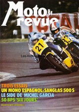 MOTO REVUE 2295 SANGLAS 500 S Side Car GEP Michel Garcia BPS 50 Six Jours 1976