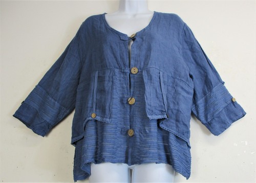 Veste lagenlook femme - femme, lin