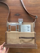 Polaroid SX-70 Brown Leather Film Land Camera With Original Case & Manual