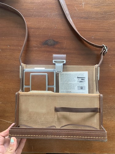 Polaroid brown leather - sx-70,