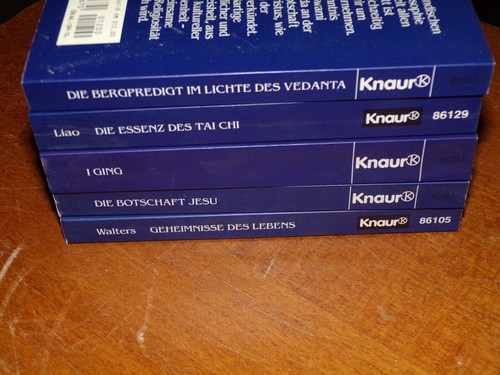 Lot livres knaur - lot,