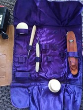 Rare ensemble manucure cuir