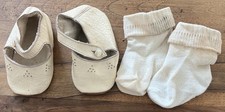 Paire chaussures anciennes - chaussures,