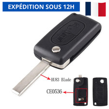 Coque clé peugeot citroën - clé,