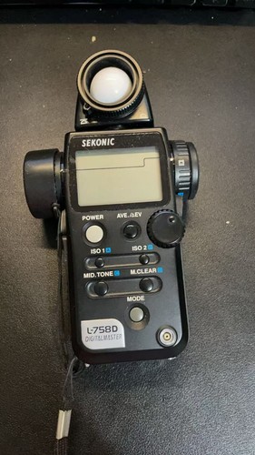 Sekonic 758d digital - sekonic, master