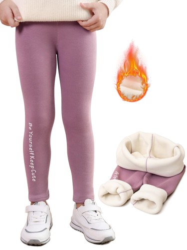 Leggings polaire fille - leggings,