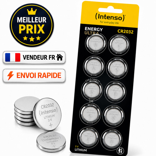 Intenso cr2032 pile lithium - intenso, 3v