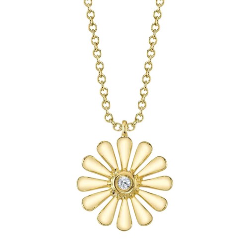 14k jaune diamant - 14k,
