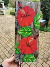Peinture de coquelicots sur la