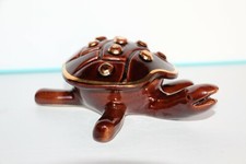  tortue en céramique porcelaine vintage la carapace ce retire