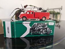 Märklin 18039 - camion Magirus Deutz pompiers grue rotative rouge emballage