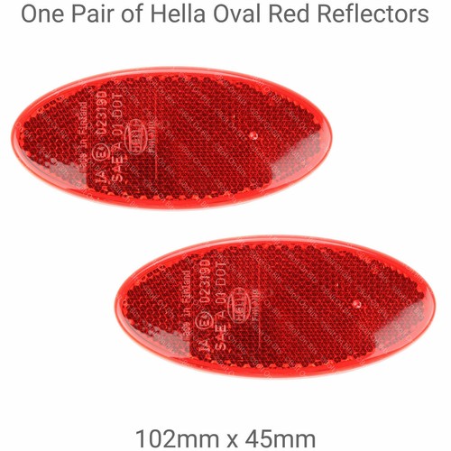 Reflecteurs oval 102mm - oval,
