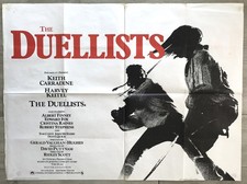 THE DUELLISTS 1977 RIDLEY SCOTT KEITH CARRADINE HARVEY KEITEL AFFICHE ORIGINALE