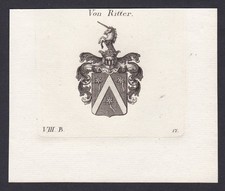 1820 Écu De Chevalier Blason