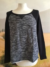 Pull gris/noir LÉON & HARPER taille M en TBE.