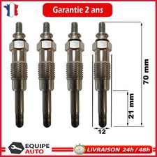 4 Bougie de Préchauffage pour RENAULT TRAFIC 1 MASTER MOVANO 2.5D 2.5L 2.5 D TD