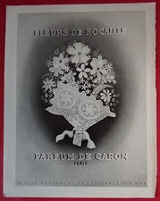 Publicité: 1936 Parfum Fleurs