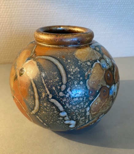 élégant vase boule grès - boule,