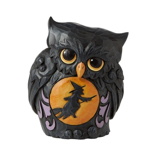 Jim shore mini halloween owl - shore,