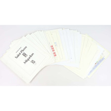 COLLECTION DE TIMBRES NEUFS** SPM - TAAF - MAYOTTE 1986 À 2005 SUR FEUILLES