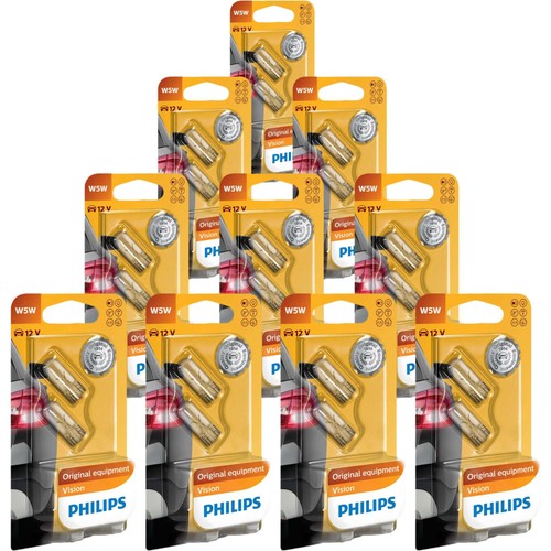 10x philips standard - w5w, 5w
