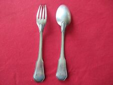 Couverts de baptème en argent