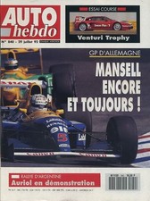 AUTO HEBDO n°840 29/07/1992
