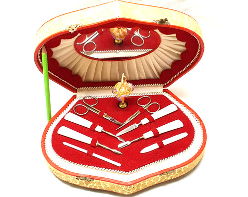 Ancien coffret manucure - coffret,