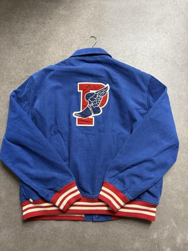 Bleu red velvet varsity ralph - bleu,