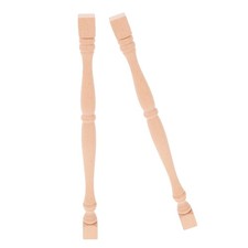 2 balustres en bois pour