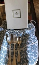 Christofle Argent gravé +bavoir Bébé