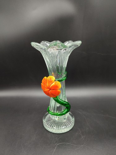 Joli vase verre soufflé - joli,