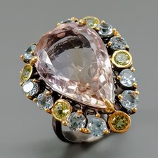 Bijoux 28 ct Bague Amétrine