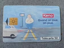 Télécarte keno - (t01), 50