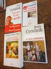 lot 4 livres Boris Cyrulnik