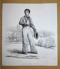 Jean ALAUX 1786-1864 LITHO