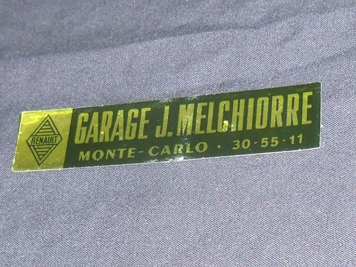 Sticker neuf epoque - epoque, garage