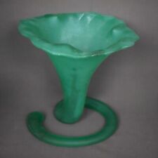 Vase trompette vintage en