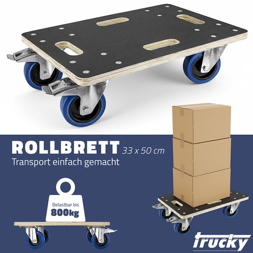 Trucky plateau roulettes - trucky,