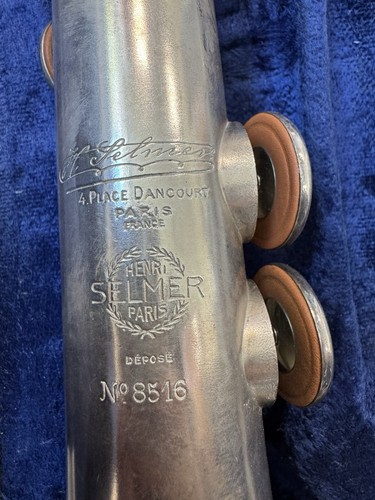 Vintage silver selmer paris - selmer,