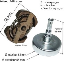  Kit Embrayage + cloche d'embrayage Mac Allister M4MTP25-2  Multi 