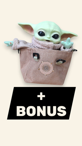 Peluche grogu 30cm - (baby, yoda)