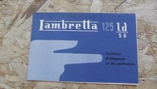 CATALOGUE BROCHURE LAMBRETTA 125 ld - 56