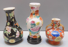 -MINIATURES 3 PETITS VASES