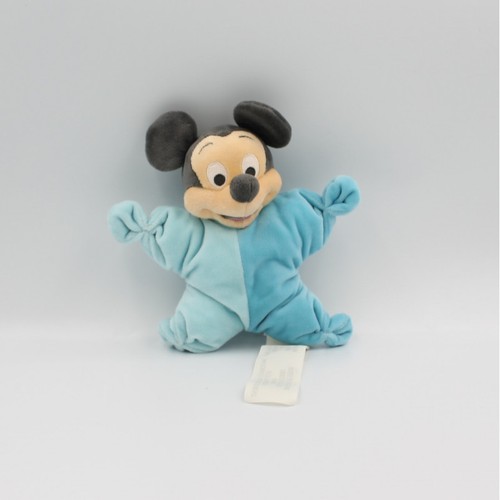 Doudou semi plat - souris, mickey